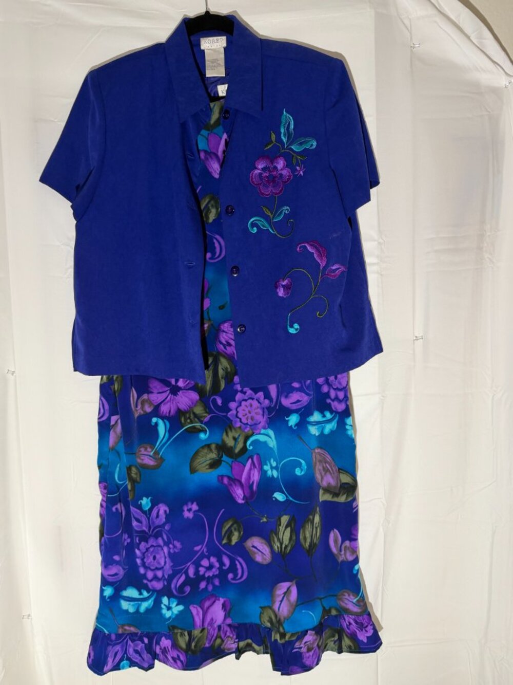 Dress, Koret Brand, Dress with Coat - Picture 2 of 6